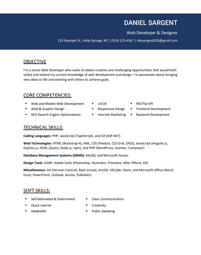 resume thumbnail